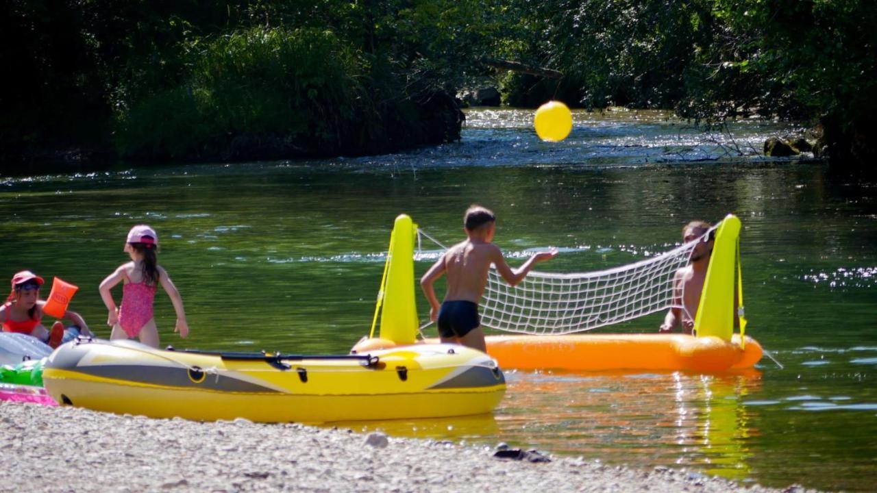 Camping Le Chassezac Sampzon Kültér fotó