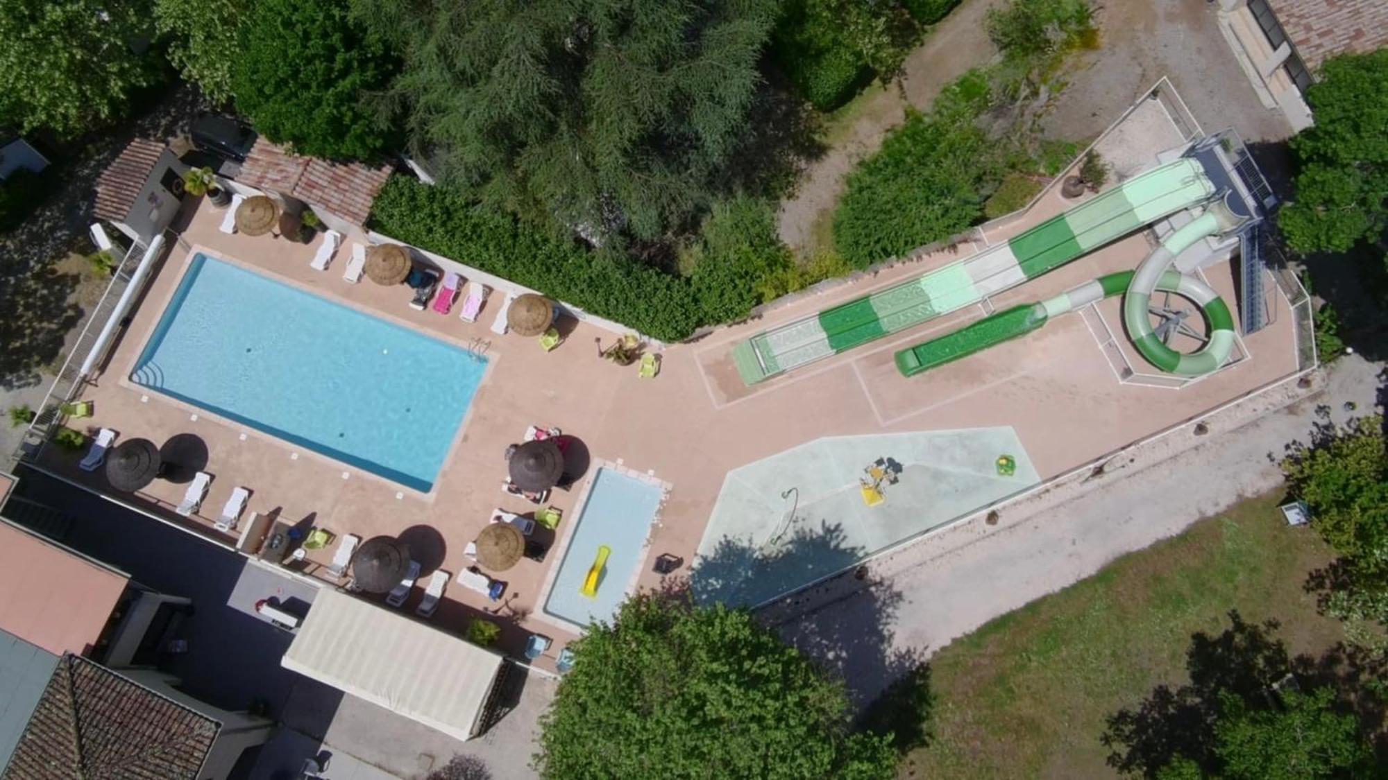 Camping Le Chassezac Sampzon Kültér fotó